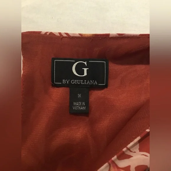 G by Giuliana Coral Floral Dress - Picture 13 of 16